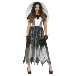 Discount Disfraz de Novia Fantasma Oscura para mujer Mujer Disfraces Mujer|Disfraces Halloween Mujer