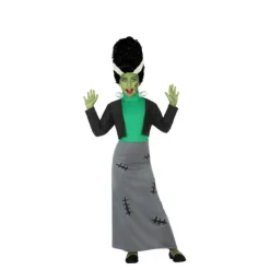 New Disfraz de Novia Franky para niña Disfraces Infantiles|Disfraces Halloween Niña
