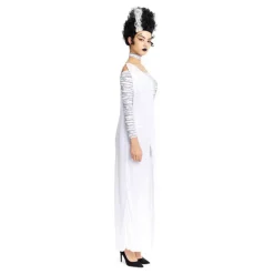 New Disfraz de Novia Monster Vestido Blanco para Mujer Mujer Disfraces Mujer