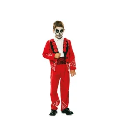 New Disfraz de Novio del Día de los Muertos Rojo para niño Disfraces Infantiles|Disfraces Halloween Niño