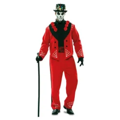 Hombre Disfrazzes Disfraces Hombre|Disfraces Halloween Hombre^Disfraz de Novio del Día de los Muertos Rojo para hombre