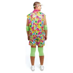 Hombre Disfrazzes Disfraces Hombre|Disfraces Kawaii Y Divertidos^Disfraz de Patinador Roller Rosa Años 70 para Hombre