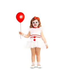 New Disfraz de Payasa aterradora para bebé Disfraces Infantiles|Disfraces Halloween Bebés