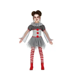 Disfrazzes Disfraces Infantiles|Disfraces Halloween Niña^Disfraz de Payasa del Miedo para niña