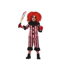 Best Disfraz de Payaso a Rayas para niños Disfraces Infantiles|Disfraces Halloween Niño