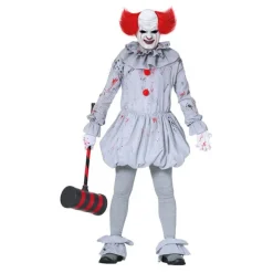 Disfraz de Payaso Aterrador para hombre Hombre Disfraces Hombre|Disfraces Halloween Hombre