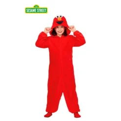 Disfrazzes Disfraces Infantiles|Disfraces Series^Disfraz de Pijama de Elmo de Barrio Sésamo para niños