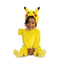 Discount Disfraz de Pikachu Pokémon para Bebés y Niños - Con Cola de Lujo Disfraces Infantiles|Disfraces Videojuegos
