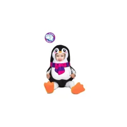 Discount Disfraz de Pingüino con bufanda para bebé Disfraces Infantiles