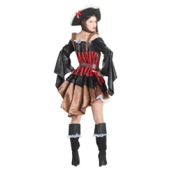 Discount Disfraz de Pirata con Volantes para mujer Mujer Disfraces Mujer