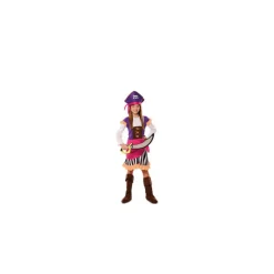 Discount Disfraz de Pirata Morada para niña Disfraces Infantiles