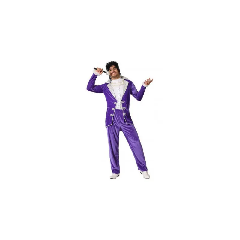 Hombre Disfrazzes Disfraces Hombre|Disfraces De Música^Disfraz de Prince Purple Rain