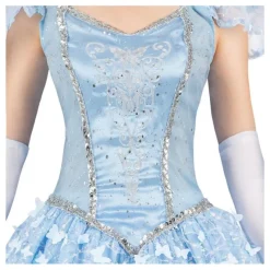 Mujer Disfrazzes Disfraces Mujer|Disfraces Disney^Disfraz de Princesa Azul Celeste de Cuento para Mujer