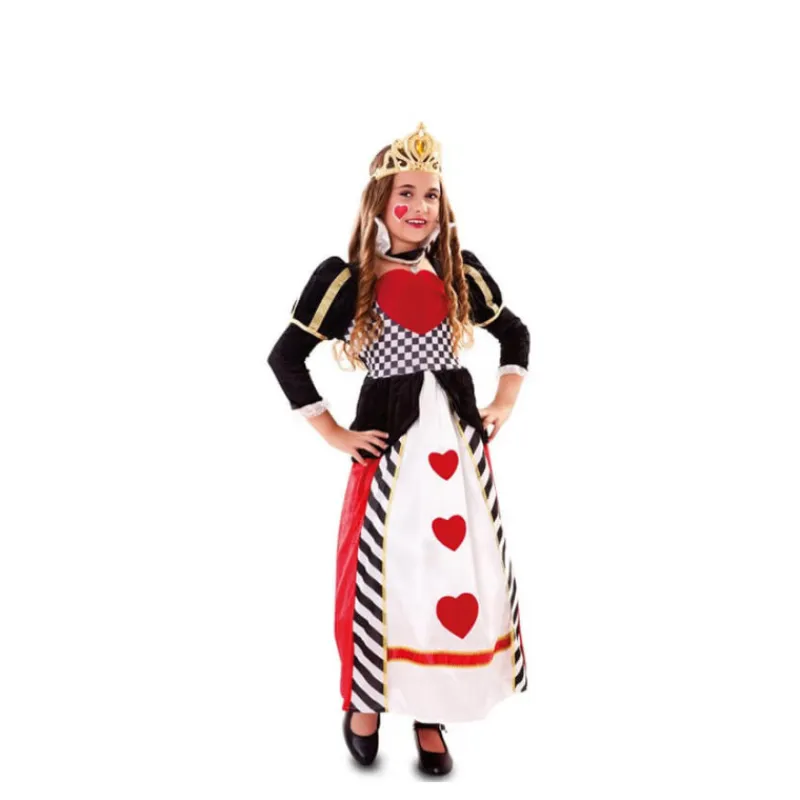 Disfrazzes Disfraces Infantiles|Disfraces Disney^Disfraz de Reina de Corazones para niña