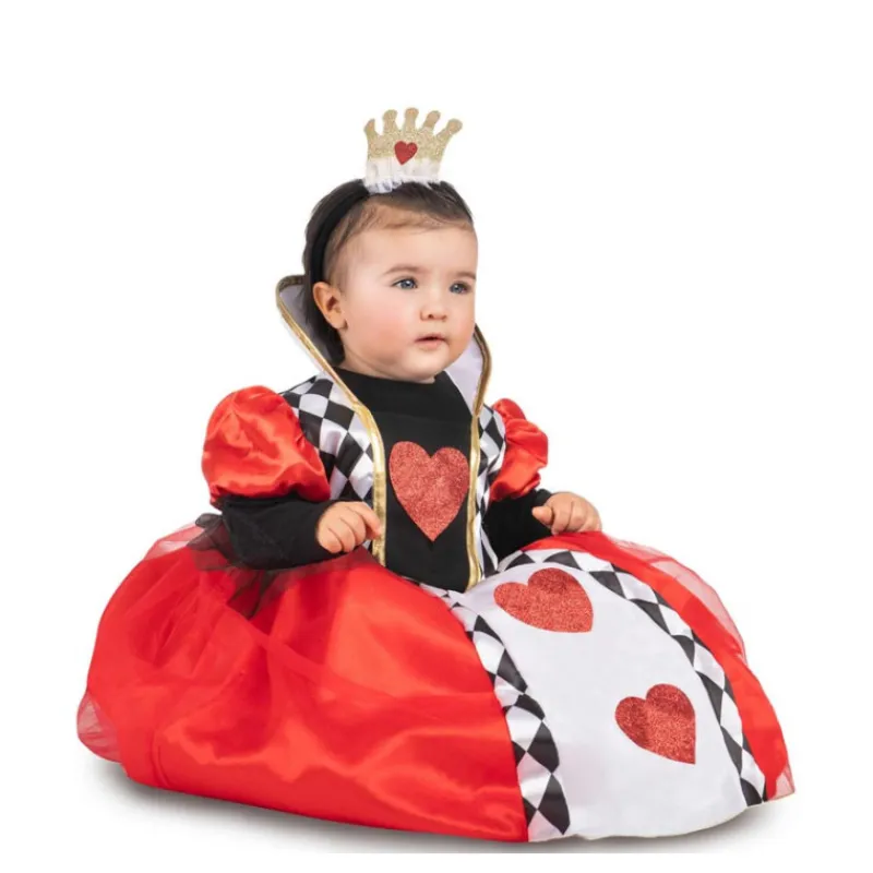 Disfrazzes Disfraces Infantiles|Disfraces Disney^Disfraz de Reina de Corazones para Bebé y Niña