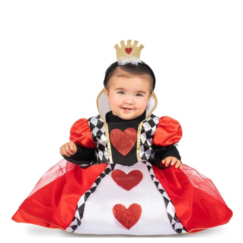 Disfrazzes Disfraces Infantiles|Disfraces Disney^Disfraz de Reina de Corazones para Bebé y Niña
