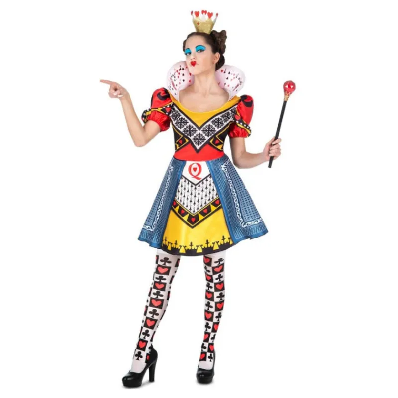 Mujer Disfrazzes Disfraces Mujer|Disfraces Disney^Disfraz de Reina de Corazones para Mujer