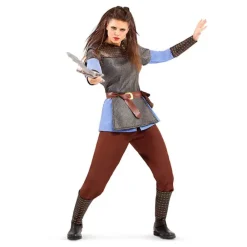 Mujer Disfrazzes Disfraces Mujer|Disfraces Medievales Y Vikingos ^Disfraz de Reina Vikinga para mujer