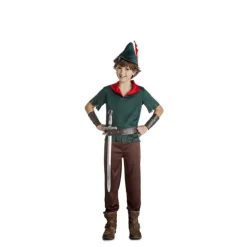 Sale Disfraz de Robin Hood verde oscuro para niño Disfraces Infantiles|Disfraces Disney