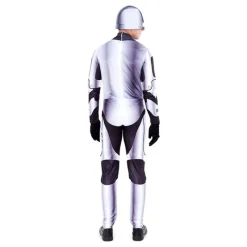 Hombre Disfrazzes Disfraces Hombre^Disfraz de Robot Killer Plateado para hombre