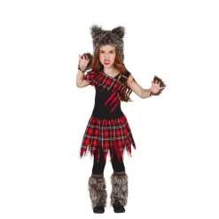 Best Disfraz de Scotish Wolf Girl Disfraces Infantiles|Disfraces Halloween Niña