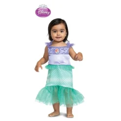 Disfraz de Sirenita Ariel Disney Classic para Bebé Disfraces Infantiles|Disfraces Disney