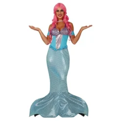 Best Disfraz de Sirenita Azul para mujer Mujer Disfraces Mujer|Disfraces Disney