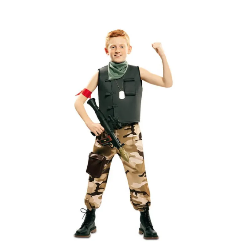 Clearance Disfraz de Skin militar asalto Fortnite para niño Disfraces Infantiles|Disfraces Videojuegos