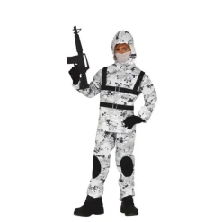 Disfraz de Soldado Ártico Fortnite para niños Disfraces Infantiles|Disfraces Videojuegos