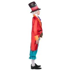 Hombre Disfrazzes Disfraces Hombre|Disfraces Disney^Disfraz de Sombrerero Loco Naranja y Azul para Hombre