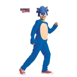 Disfrazzes Disfraces Infantiles|Disfraces Videojuegos^Disfraz de Sonic Azul con Máscara para Niños