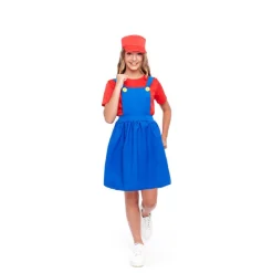 Disfrazzes Disfraces Infantiles|Disfraces Videojuegos^Disfraz de Super Mario para Niña