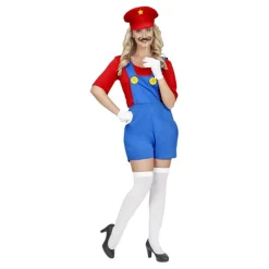 Mujer Disfrazzes Disfraces Mujer|Disfraces Videojuegos^Disfraz de Super Mario para Mujer