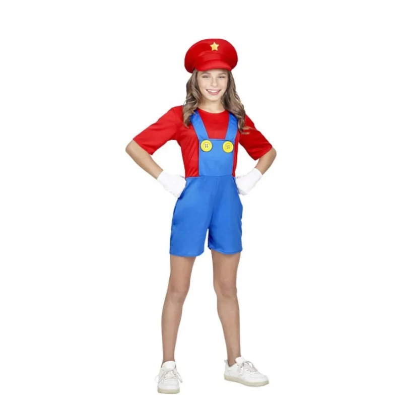 Clearance Disfraz de Super Mario para Niñas y Adolescentes Disfraces Infantiles|Disfraces Videojuegos