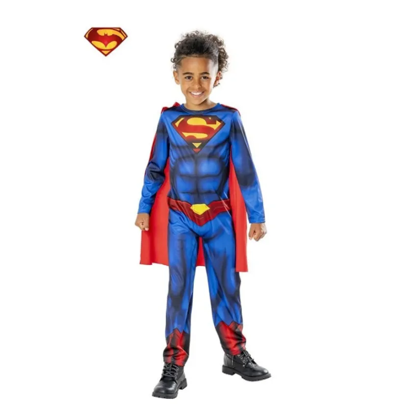 Disfrazzes Disfraces Infantiles|Disfraces Dc^Disfraz de Superman Green Col para Niños