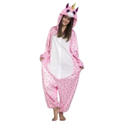 Sale Disfraz de Unicornio Rosa con Ojos grandes para adultos Disfraces Unisex|Disfraces Kawaii Y Divertidos
