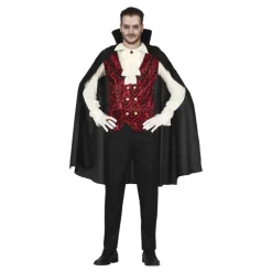 Hombre Disfrazzes Disfraces Hombre|Disfraces Halloween Hombre^Disfraz de Vampiro Elegante con camisa blanca para hombre