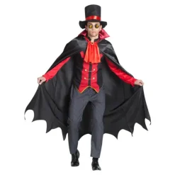Hot Disfraz de Vampiro Victoriano Rojo para hombre Hombre Disfraces Hombre|Disfraces Halloween Hombre