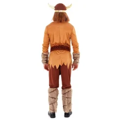 Hombre Disfrazzes Disfraces Hombre^Disfraz de Vikingo Marrón Guerrero para hombre