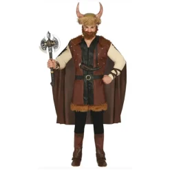 Discount Disfraz de Vikingo Marrón para hombre Hombre Disfraces Hombre|Disfraces Medievales Y Vikingos