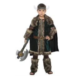 Sale Disfraz de Vikingo verde Infantil Disfraces Infantiles|Disfraces Medievales Y Vikingos