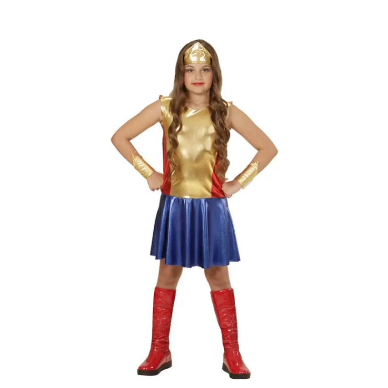 Disfrazzes Disfraces Infantiles|Disfraces Dc^Disfraz de Wonder Woman para Niña y Adolescente