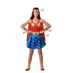 Disfrazzes Disfraces Infantiles|Disfraces Marvel^Disfraz de Wonder Woman para Niña