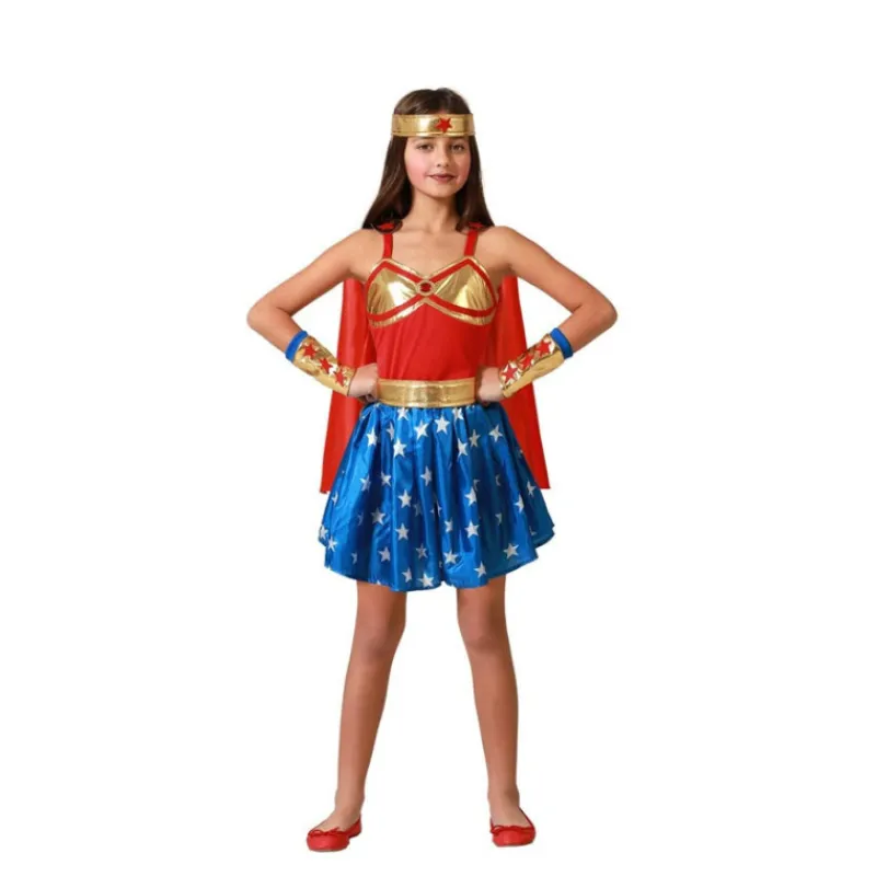 Disfrazzes Disfraces Infantiles|Disfraces Marvel^Disfraz de Wonder Woman para Niña