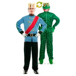 Best Disfraz Doble de Príncipe Azul y Rana para hombre Hombre Disfraces Hombre|Disfraces Disney