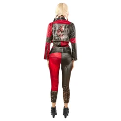 Mujer Disfrazzes Disfraces Mujer|Disfraces Dc^Disfraz Harley Quinn Escuadrón Suicida 2 Negro y Rojo para Mujer