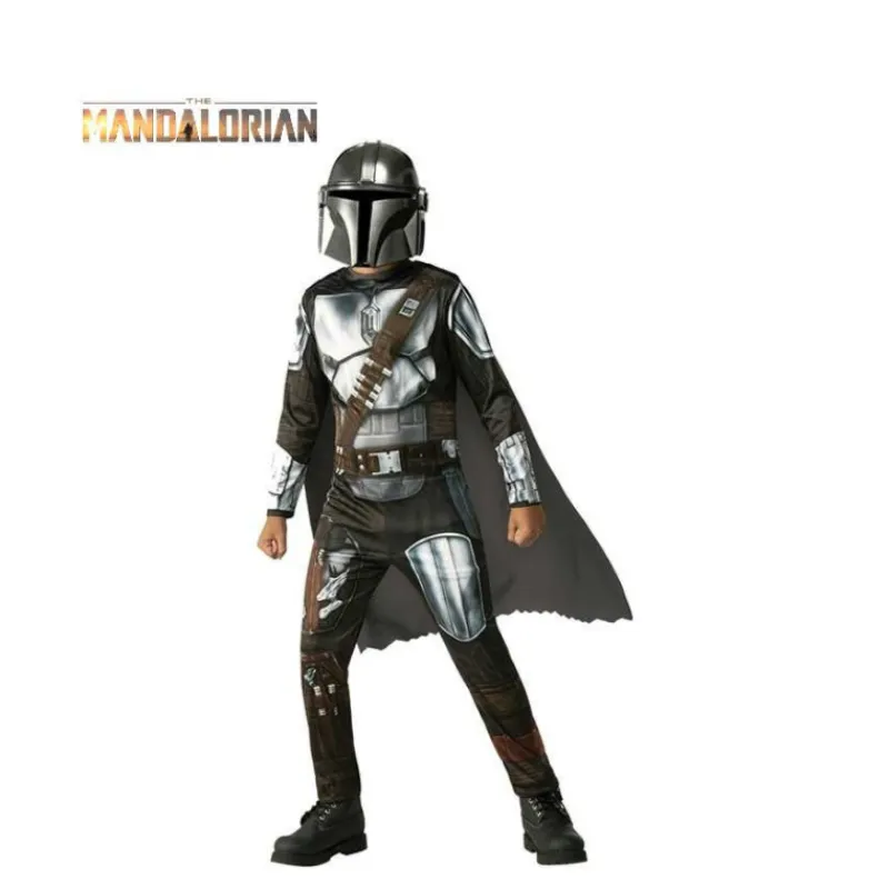 Disfrazzes Disfraces Infantiles|Disfraces Star Wars^Disfraz Infantil Din Djarin Star Wars: The Mandalorian con Capa