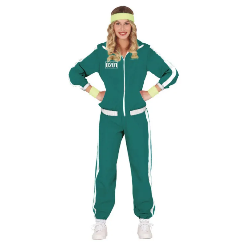 Online Disfraz Jugadora Juego del Calamar Mujer Mujer Disfraces Mujer|Disfraces Series