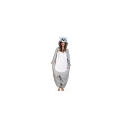 Disfrazzes Disfraces Infantiles^Disfraz Kigurumi de Oso Gris con Ojos grandes para niños