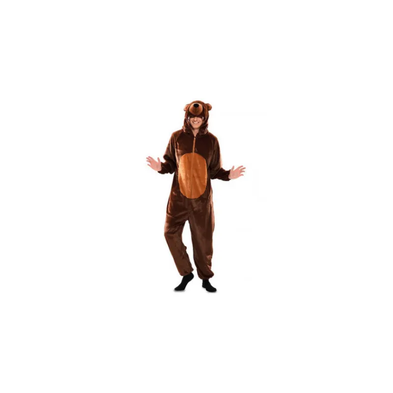 Online Disfraz kigurumi de Oso Marrón Hombre Disfraces Hombre